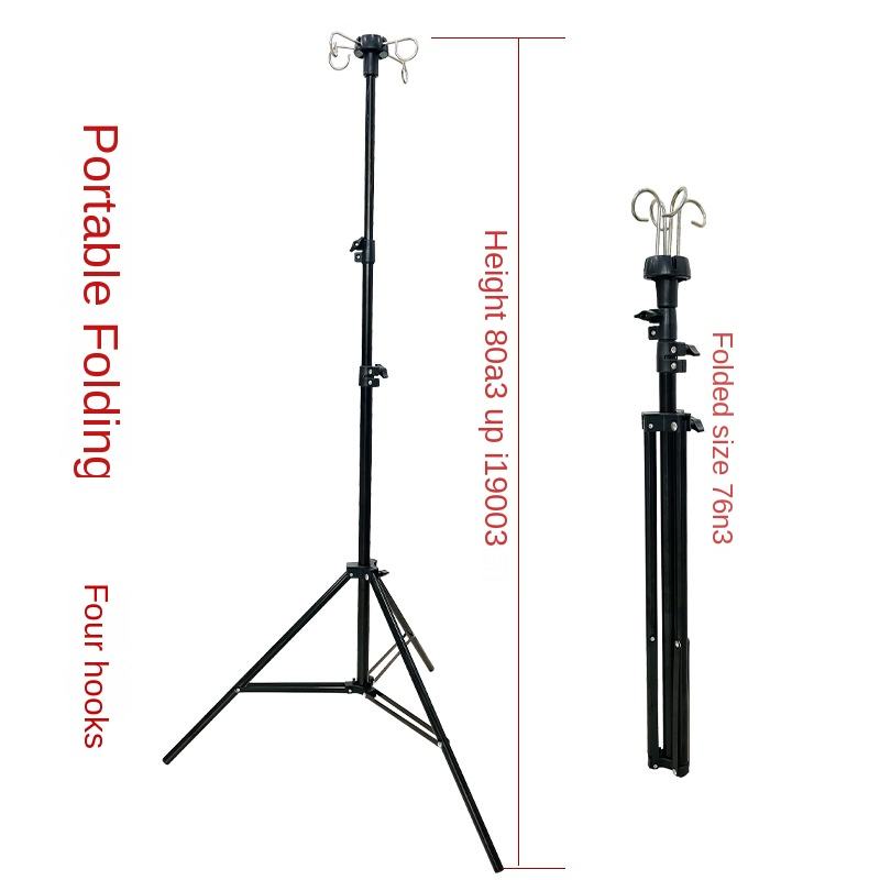 238-Factory Direct Supply Height Adjustable Stainless Steel Mobile Hanging Bottle Drip Rack Infusion Rod.jpg